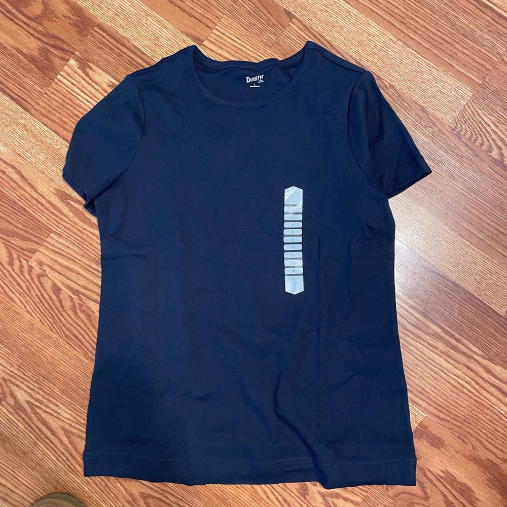 Duluth Trading Co Navy Graphic Tee